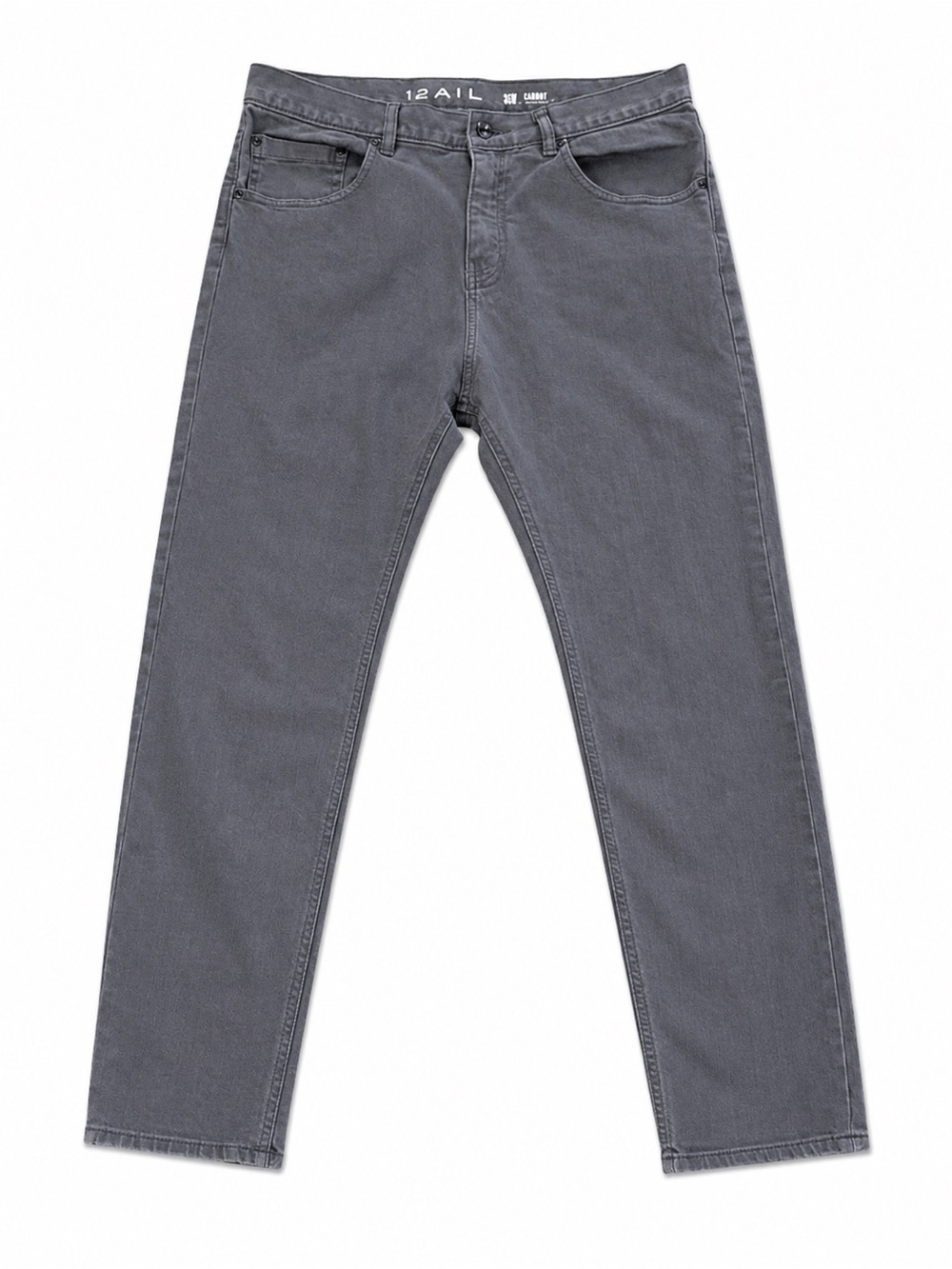 THE RAIL CARROT SLIM STRETCH JEANS MENS 31W GRAY MODERN CASUAL